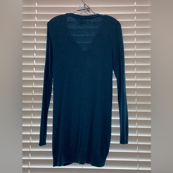 H&M Longline Blue V Neck Cardigan - Picture 5 of 5
